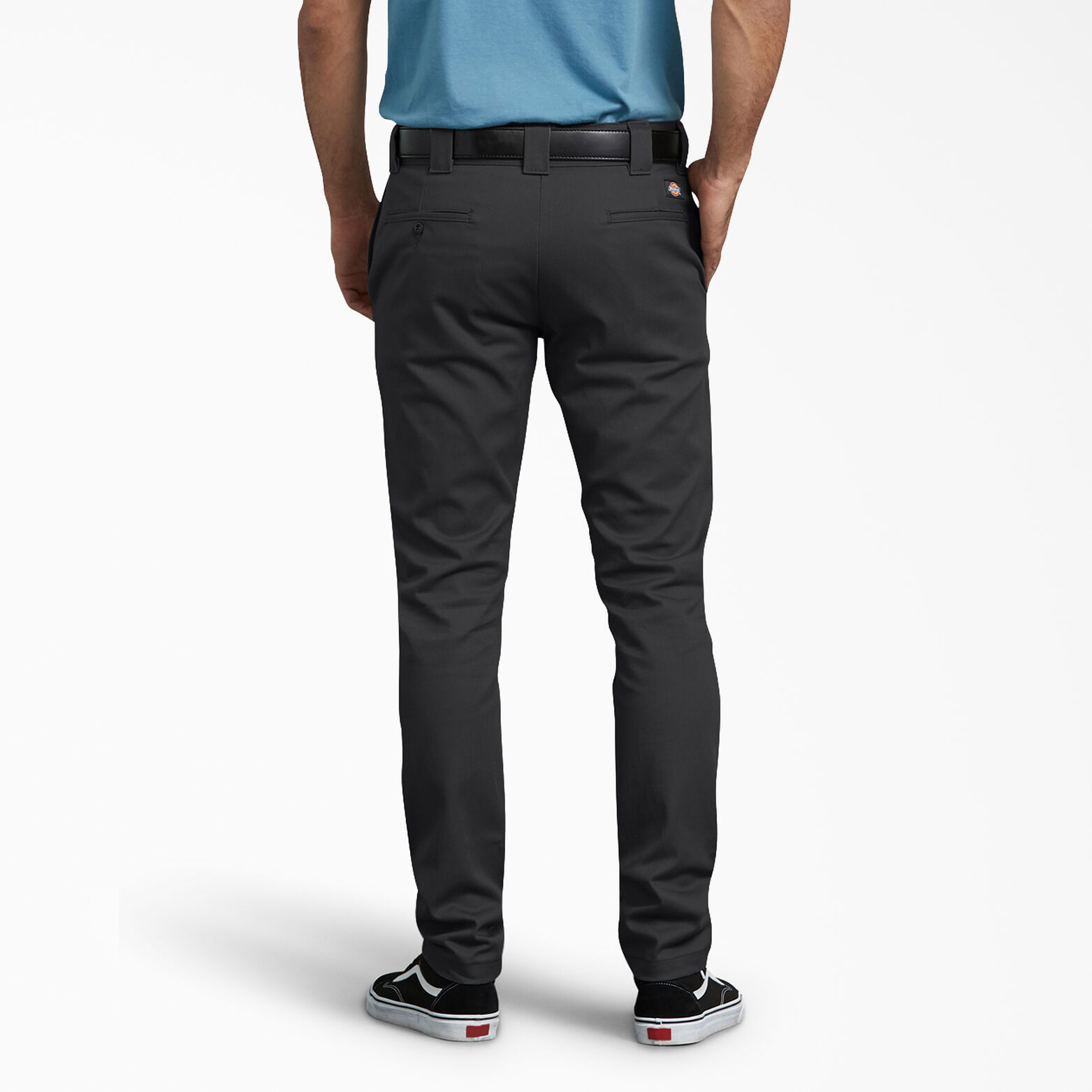 dickies men's slim skinny fit twill work pant