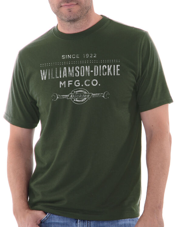 Dickies Dee Dub Graphic Short Sleeve Tee - MILITARY GREEN (ML)