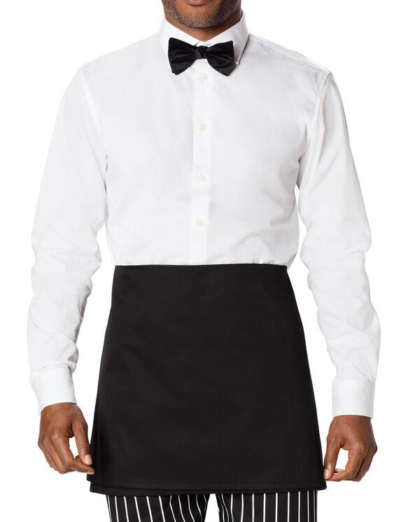 Unisex Waist Tie, Four-Way Apron - BLACK (BLK)