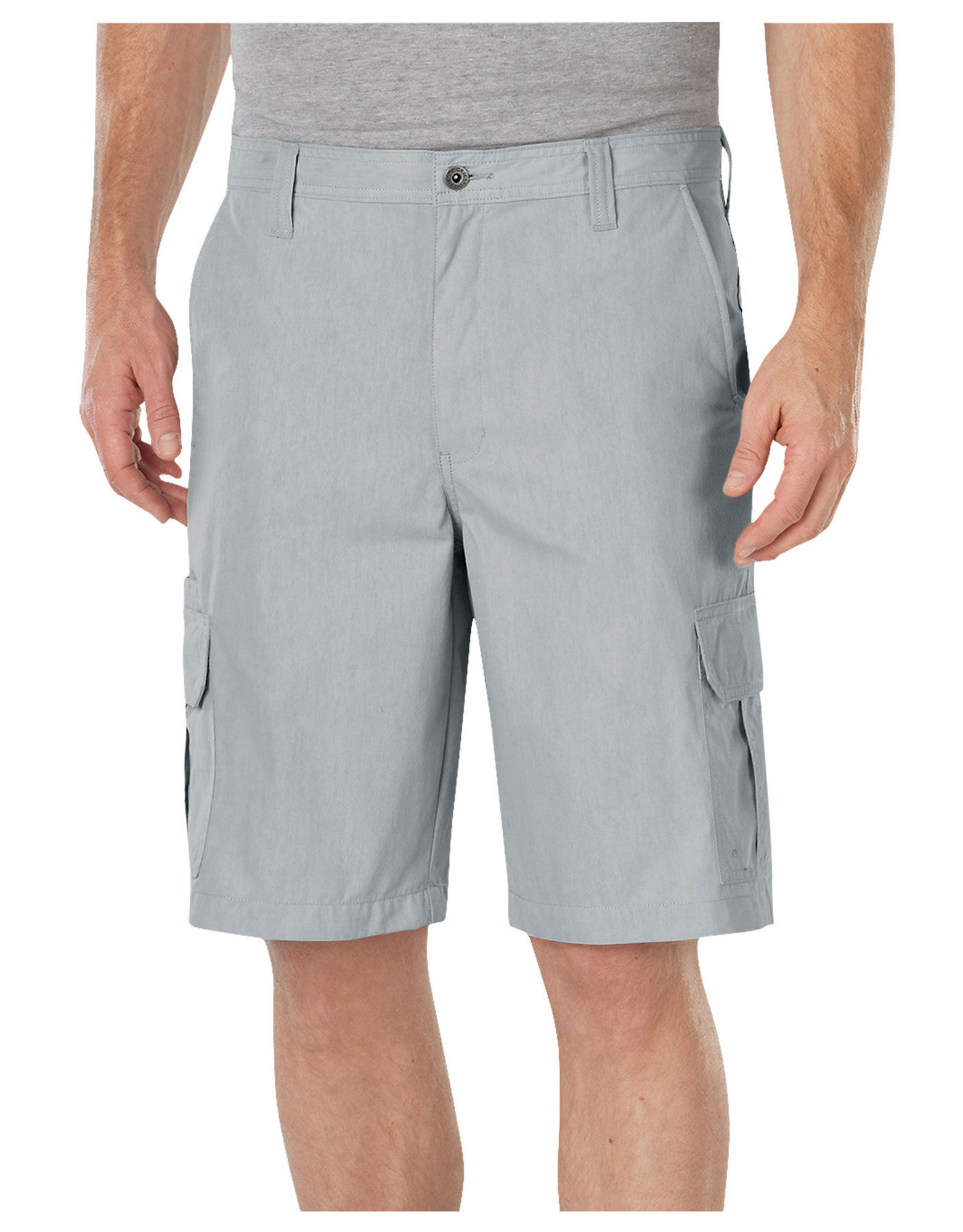 light grey cargo shorts