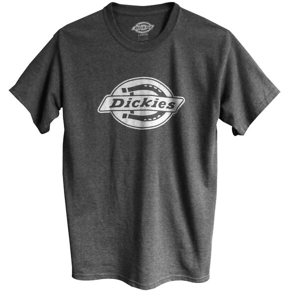 Dickies Logo Graphic Short Sleeve Tee - HEATHER GRAY (HG)