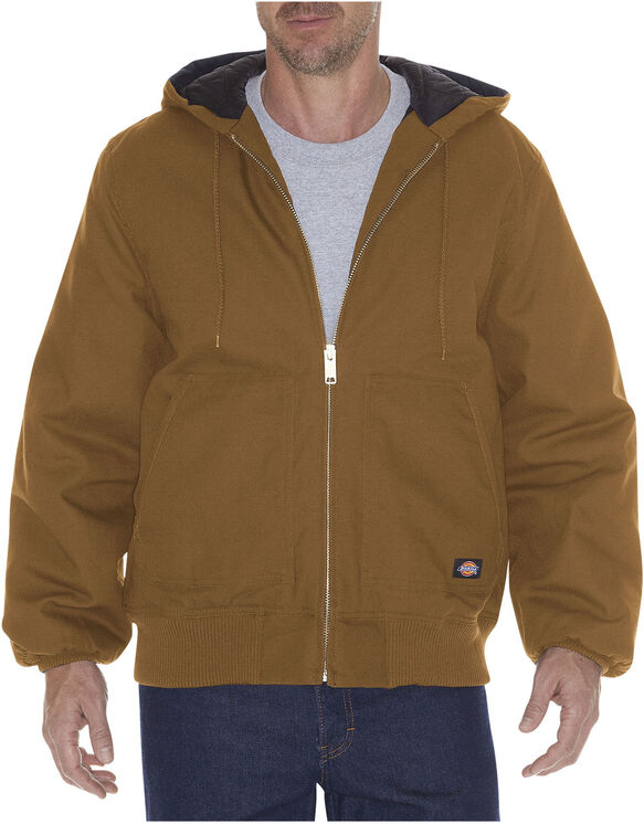 Sanded Duck Hooded Jacket - BROWN DUCK (BD)