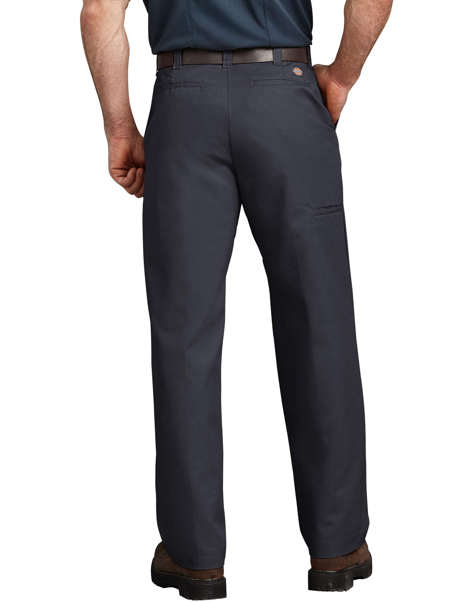 dickies flat front comfort waist flex pant