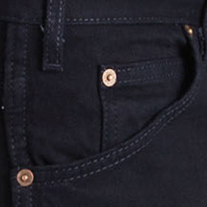 blue coin jeans