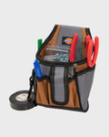 7-Pocket Tech Pouch with Tape Tether
