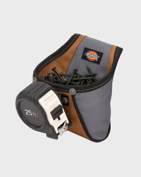 Rigid Nail / Screw Work Pouch with Tape Measure Clip
