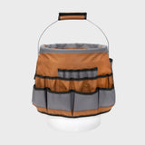 35 Pocket Bucket Organizer With Drill Holster