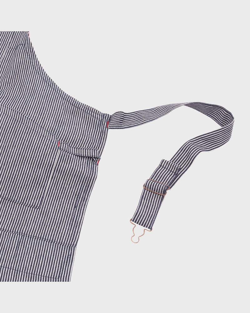 Hickory Stripe Canvas Apron
