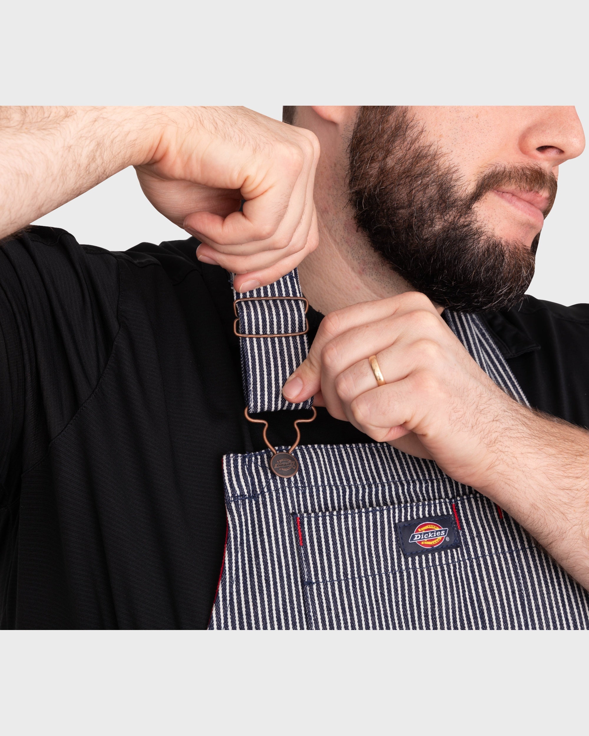Hickory Stripe Canvas Apron | Dickies US