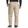 Men's EDS Signature Zip Fly Pull-On Scrub Pant - Dark Khaki - 2