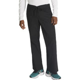 Unisex EDS Signature Drawstring Scrub Pant - Black - 1