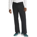 Unisex EDS Signature Drawstring Scrub Pant - Black - 1