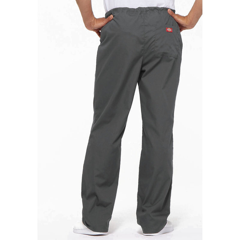 Unisex EDS Signature Drawstring Scrub Pant - Pewter - 2