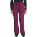 Unisex EDS Signature Drawstring Scrub Pant - Wine - 1