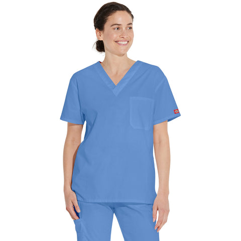 DK EDS SIGNATURE Unisex Tuckable V-Neck Top