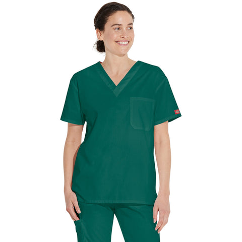 DK EDS SIGNATURE Unisex Tuckable V-Neck Top
