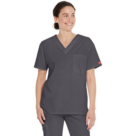 DK EDS SIGNATURE Unisex Tuckable V-Neck Top