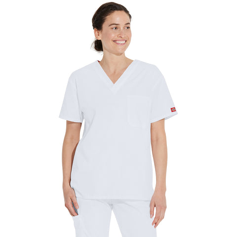 DK EDS SIGNATURE Unisex Tuckable V-Neck Top