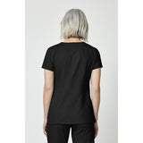 Women's EDS Signature V-Neck Scrub Top - Black - 2