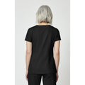 Women's EDS Signature V-Neck Scrub Top - Black - 2