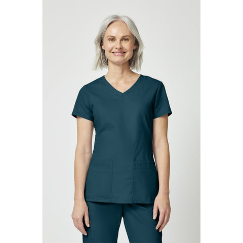 DK EDS SIGNATURE V-Neck Top