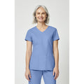 Women's EDS Signature V-Neck Scrub Top - Ciel - 1