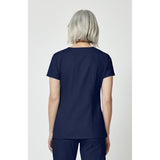 Women's EDS Signature V-Neck Scrub Top - Navy - 2