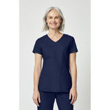 Women's EDS Signature V-Neck Scrub Top - Navy - 1