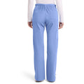 Women's EDS Signature Mid Rise Drawstring Cargo Scrub Pant - Ciel - 2