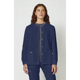 DK EDS SIGNATURE Snap Front Warm-Up Jacket