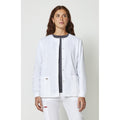 DK EDS SIGNATURE Snap Front Warm-Up Jacket
