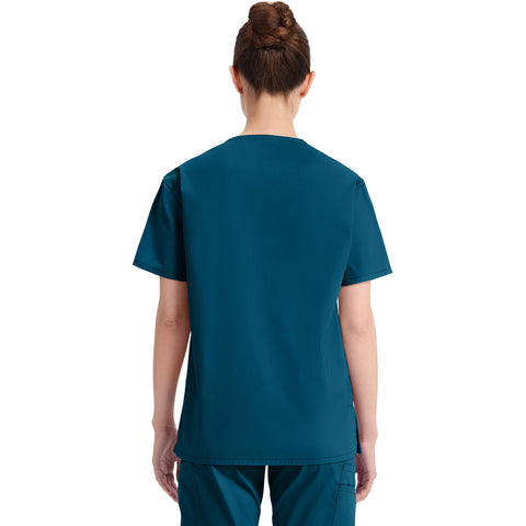 DK EDS SIGNATURE V-Neck Top