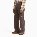 Loose Straight Double Knee Jeans