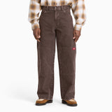 Loose Straight Double Knee Jeans