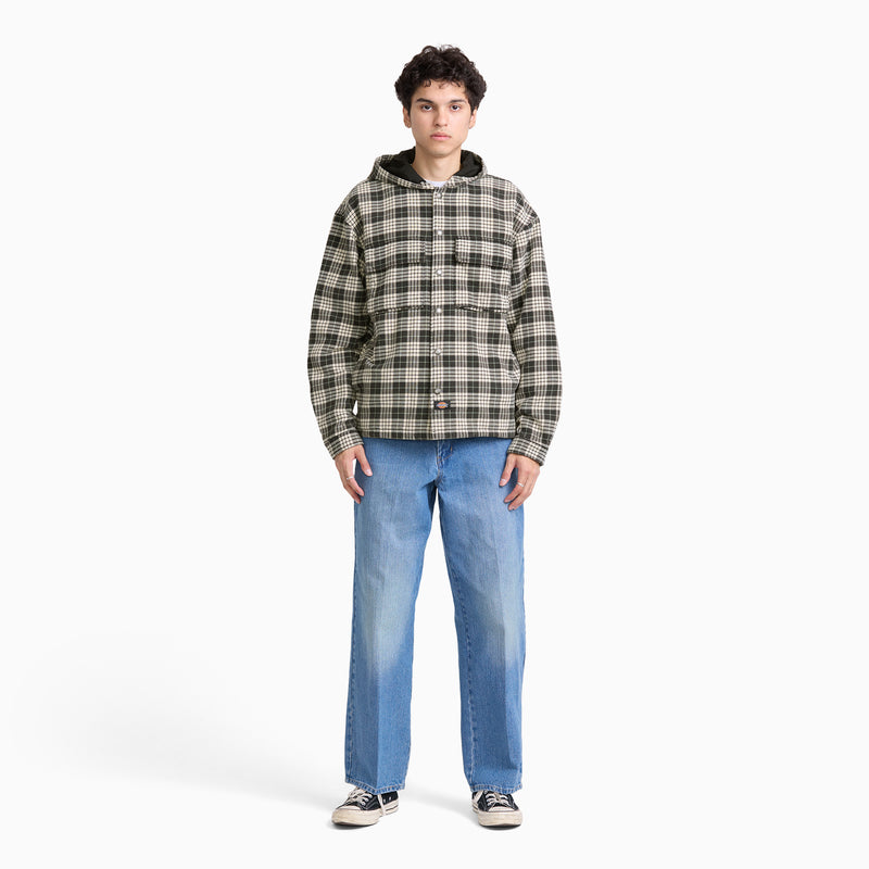 Laughlin Hooded Flannel Shacket