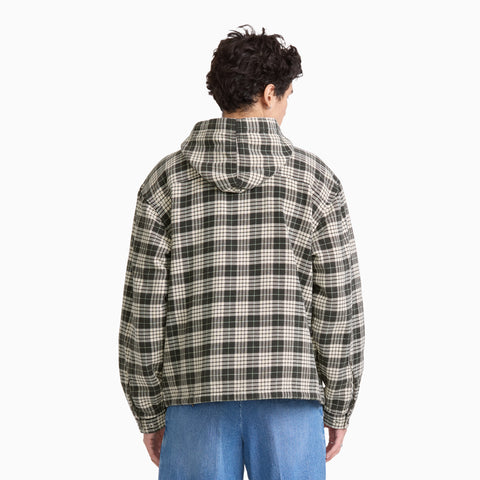 Laughlin Hooded Flannel Shacket