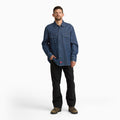 Relaxed Fit Denim Long Sleeve Shirt