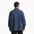 Relaxed Fit Denim Long Sleeve Shirt