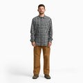 Long Sleeve Plaid Work Shirt