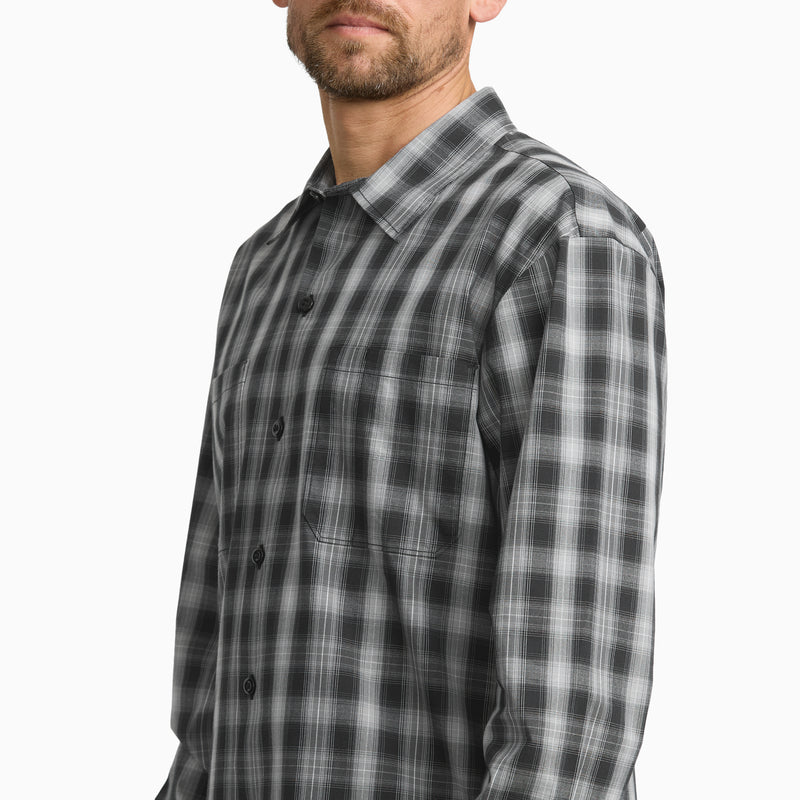 Long Sleeve Plaid Work Shirt