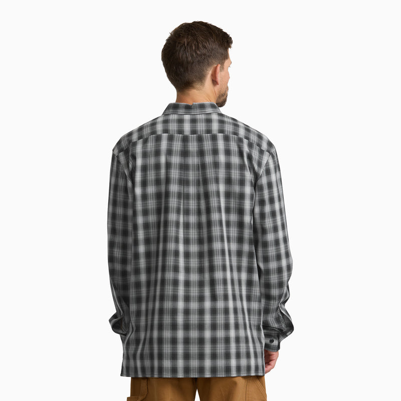 Long Sleeve Plaid Work Shirt