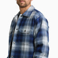 Insulated Plaid Shirt Jacket