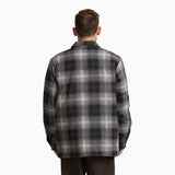 Insulated Plaid Shirt Jacket