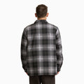 Insulated Plaid Shirt Jacket