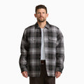 Insulated Plaid Shirt Jacket