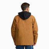 Insulated Duck Hooded  Shirt Jacket