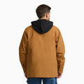 Insulated Duck Hooded  Shirt Jacket