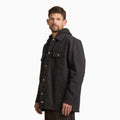 Insulated Duck Hooded  Shirt Jacket