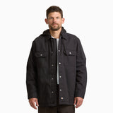 Insulated Duck Hooded  Shirt Jacket