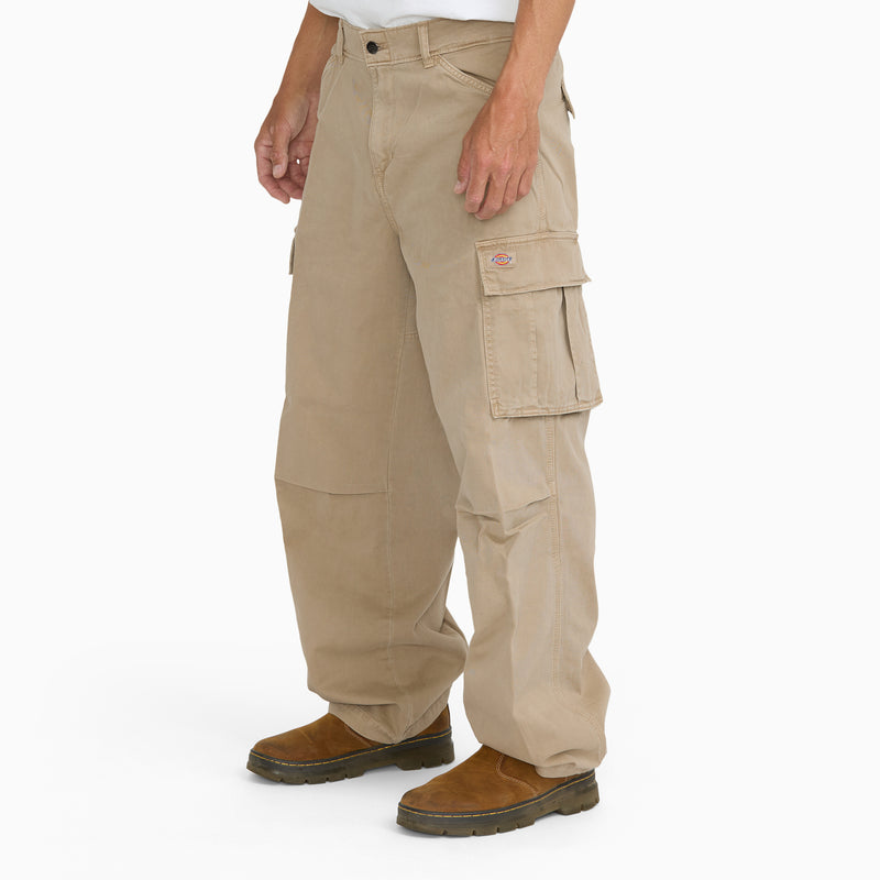 247 Loose Straight Garment Dyed Cargo Pants